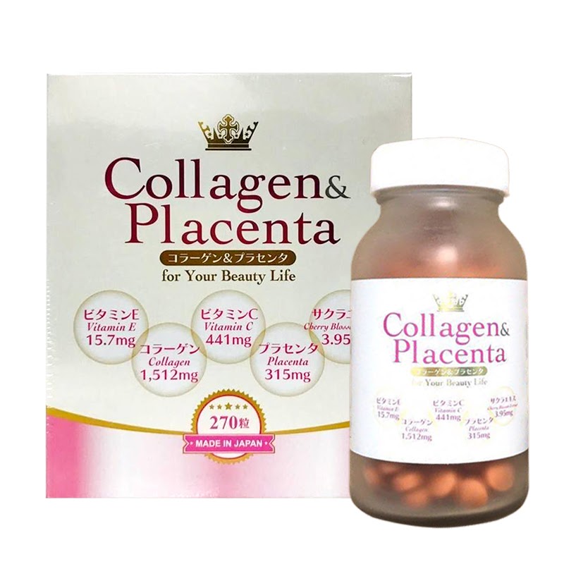 vien-uong-Collagen-Placenta-nhat-ban